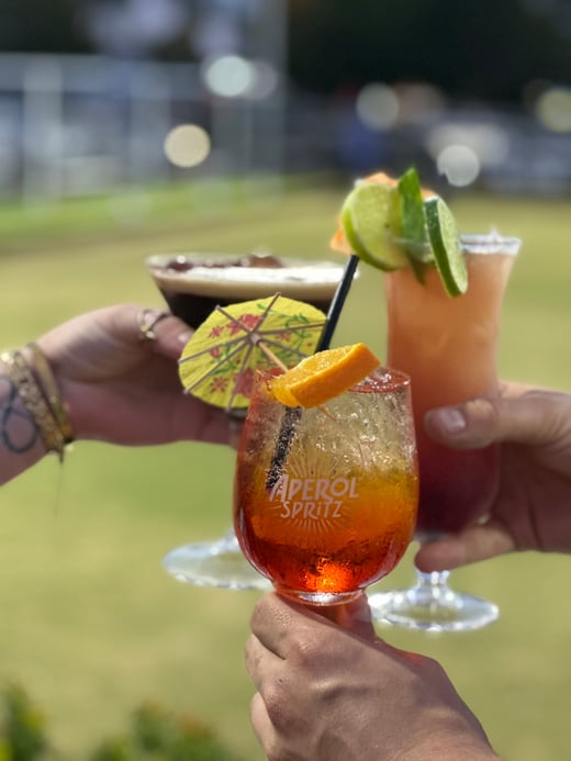 3 cocktails cheers